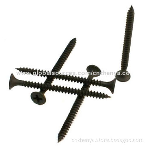 Black Drywall Screws, 13-150mm, 1/2-6-inch LengthNew